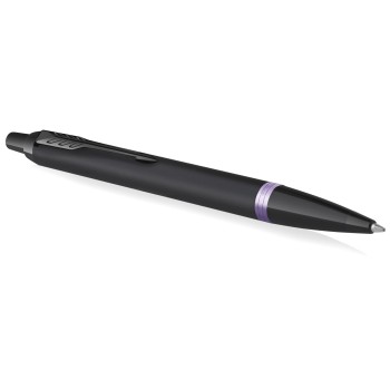 Ручка шариковая Parker IM Vibrant Rings K315, Amethyst Purple PVD
