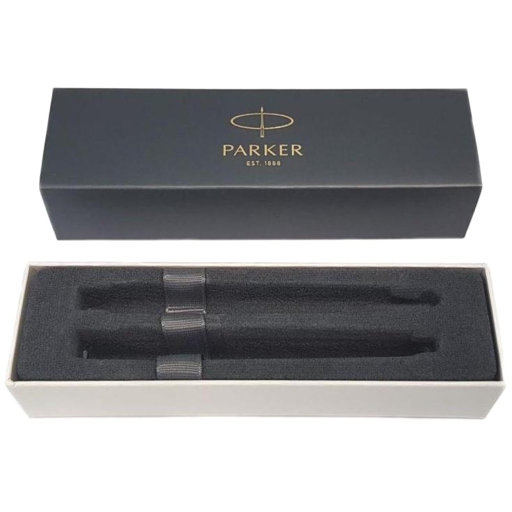 Набор: шариковая + перьевая ручки Parker Urban Core FK200, Muted Black GT (Перо M)